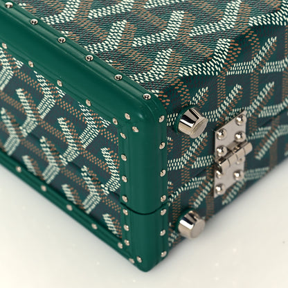 Goyard Goyardine Grand Hotel Trunk Bag Green 12 of 15