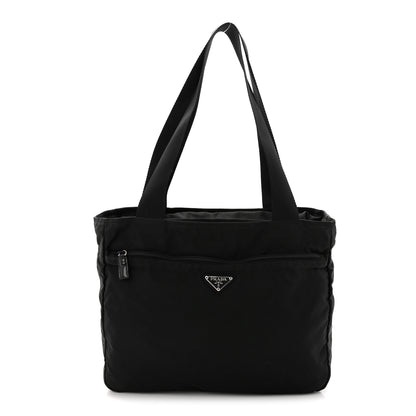 Prada Tessuto Nylon Shopping Tote Black 1 of 9