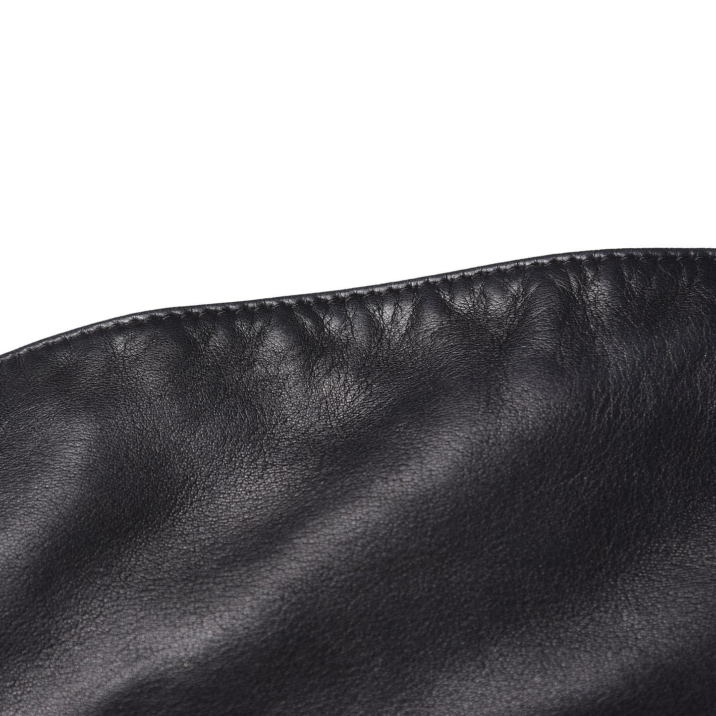 Lambskin Large Ultimate Soft Tote Black