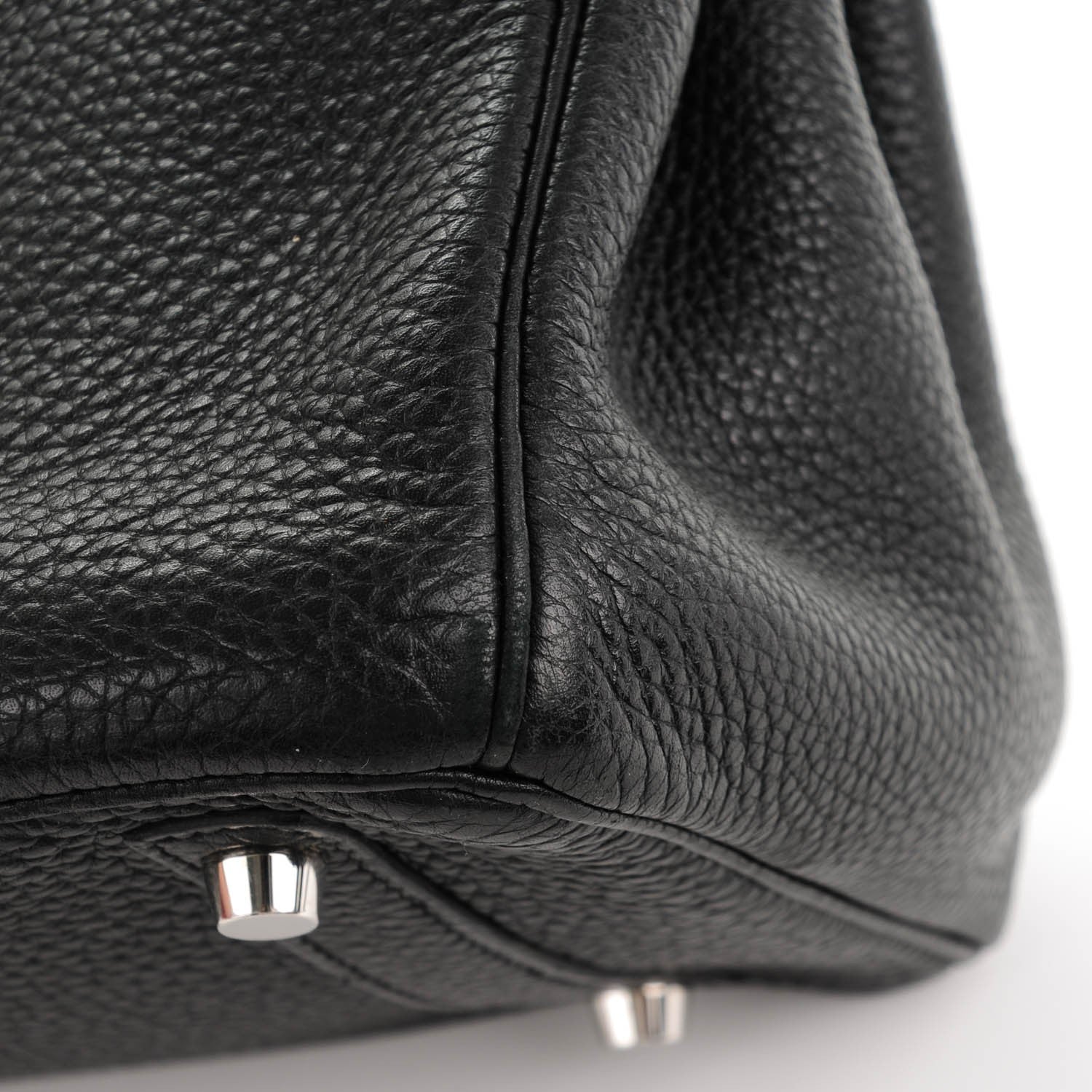 Hermes Taurillon Clemence Birkin 30 Black 20 of 31