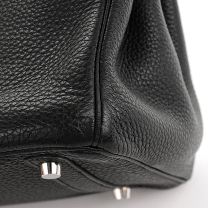 Hermes Taurillon Clemence Birkin 30 Black 20 of 31