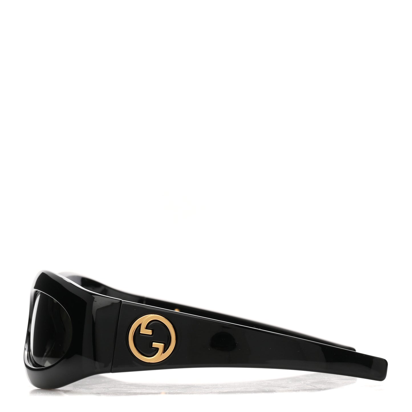 Acetate Oval Sunglasses GG1247S Black