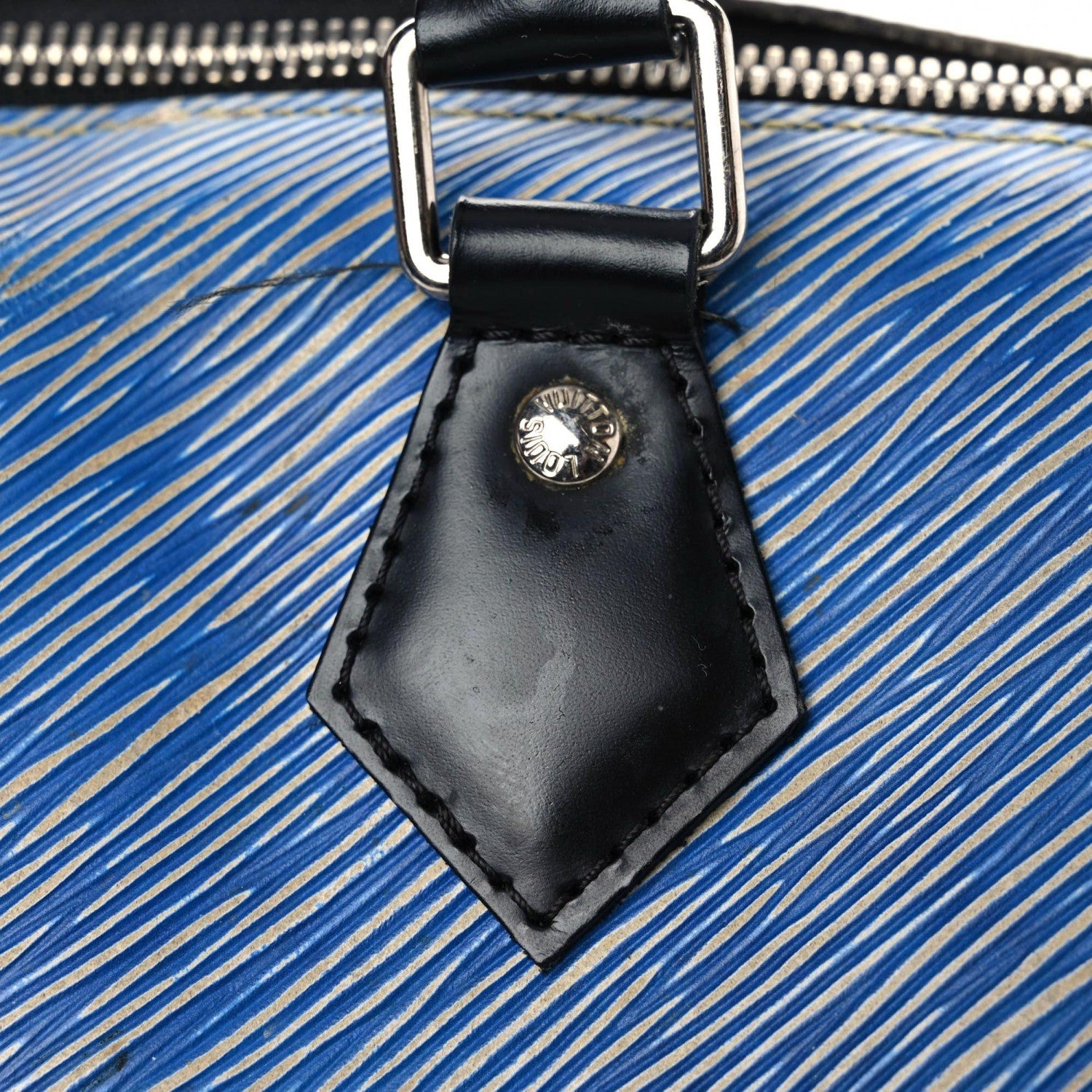 Louis Vuitton Epi Speedy Bandouliere 25 Denim Light 17 of 29