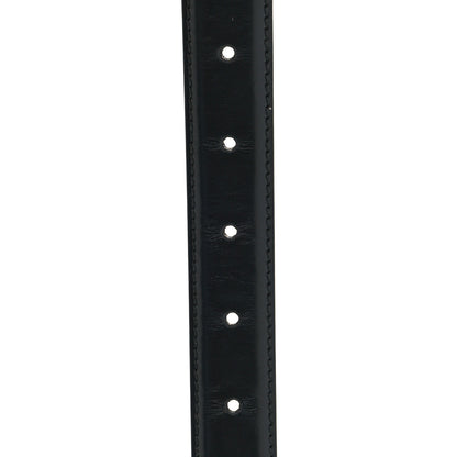 Gucci Calfskin Icaro G Cube 25mm Belt 80 32 Black 4 of 7