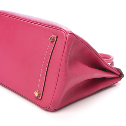 Hermes Epsom Birkin 35 Rose Tyrien 9 of 10