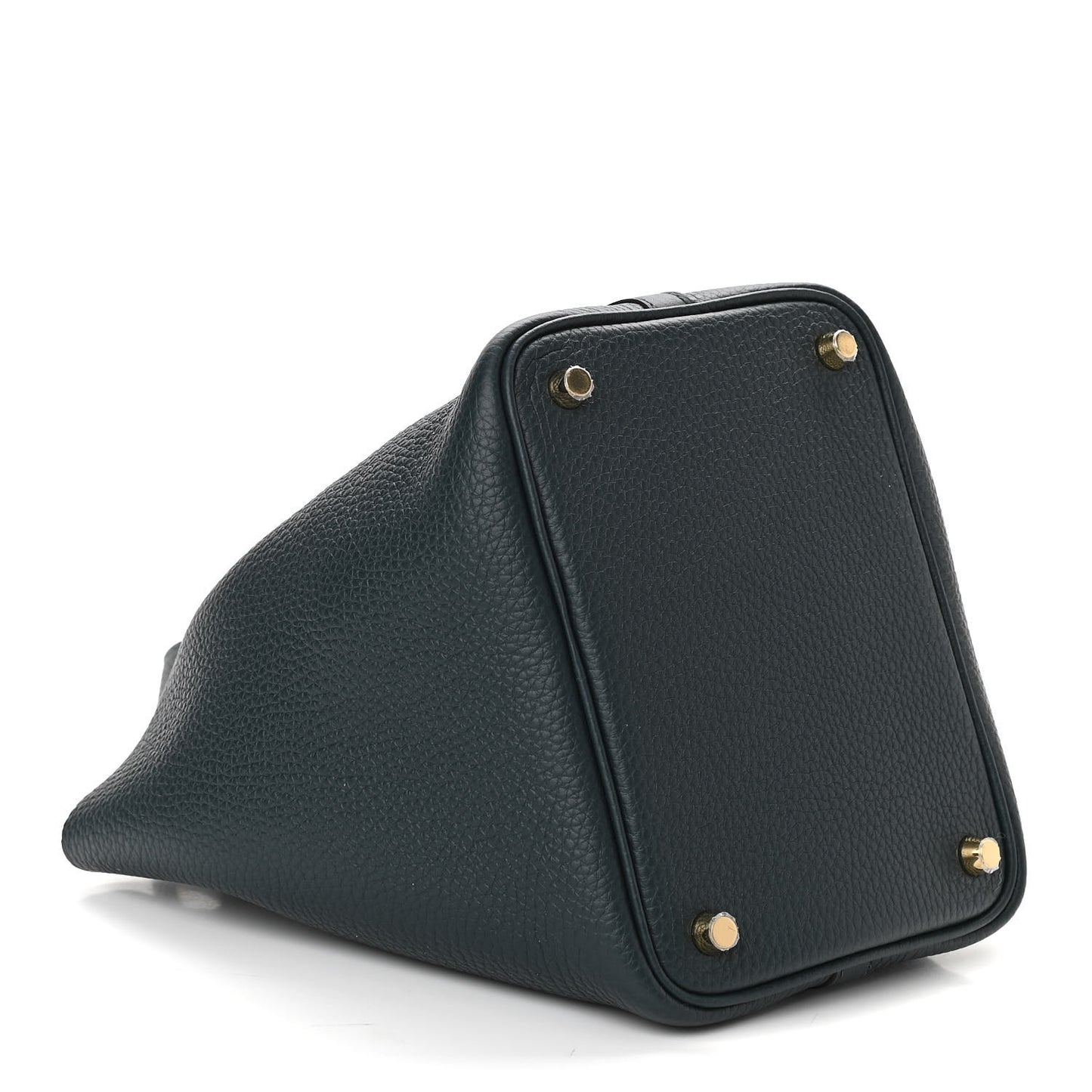 Taurillon Clemence Picotin Lock 18 PM Vert Cypress