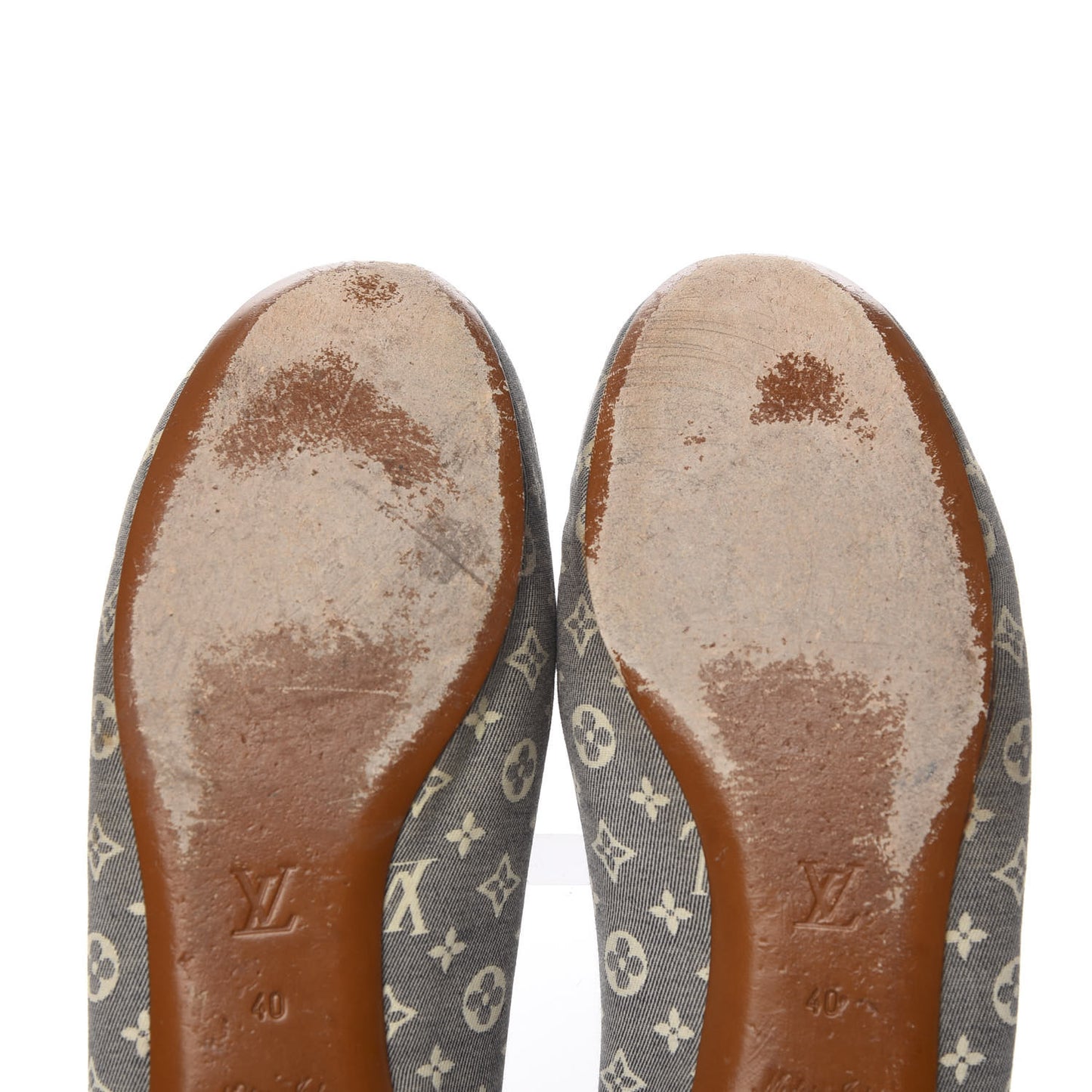 Monogram Idylle Ballerina Flats 40 Encre