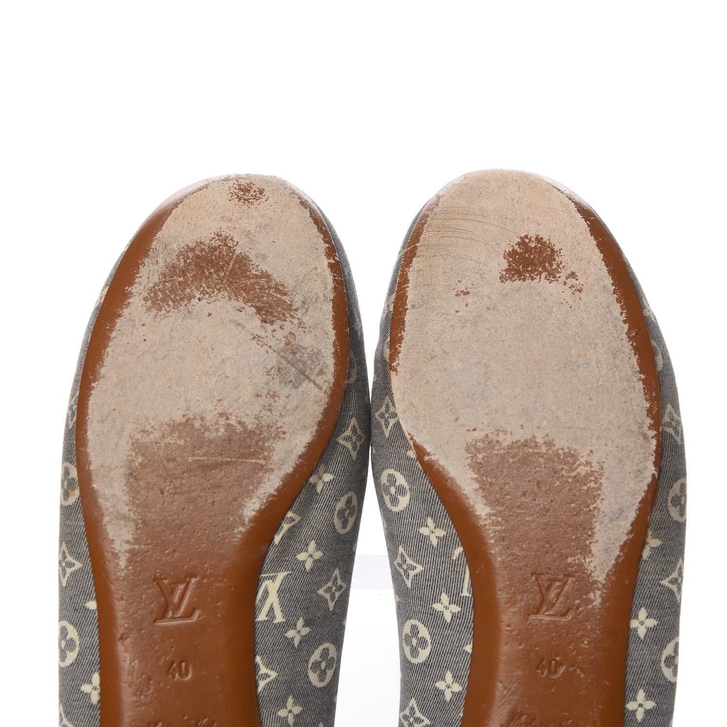 Louis Vuitton Monogram Idylle Ballerina Flats 40 Encre 10 of 14