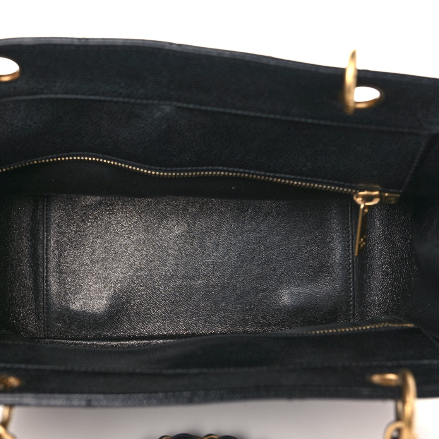 Chanel Caviar Quilted Petit Timeless Tote PTT Black 5 of 10