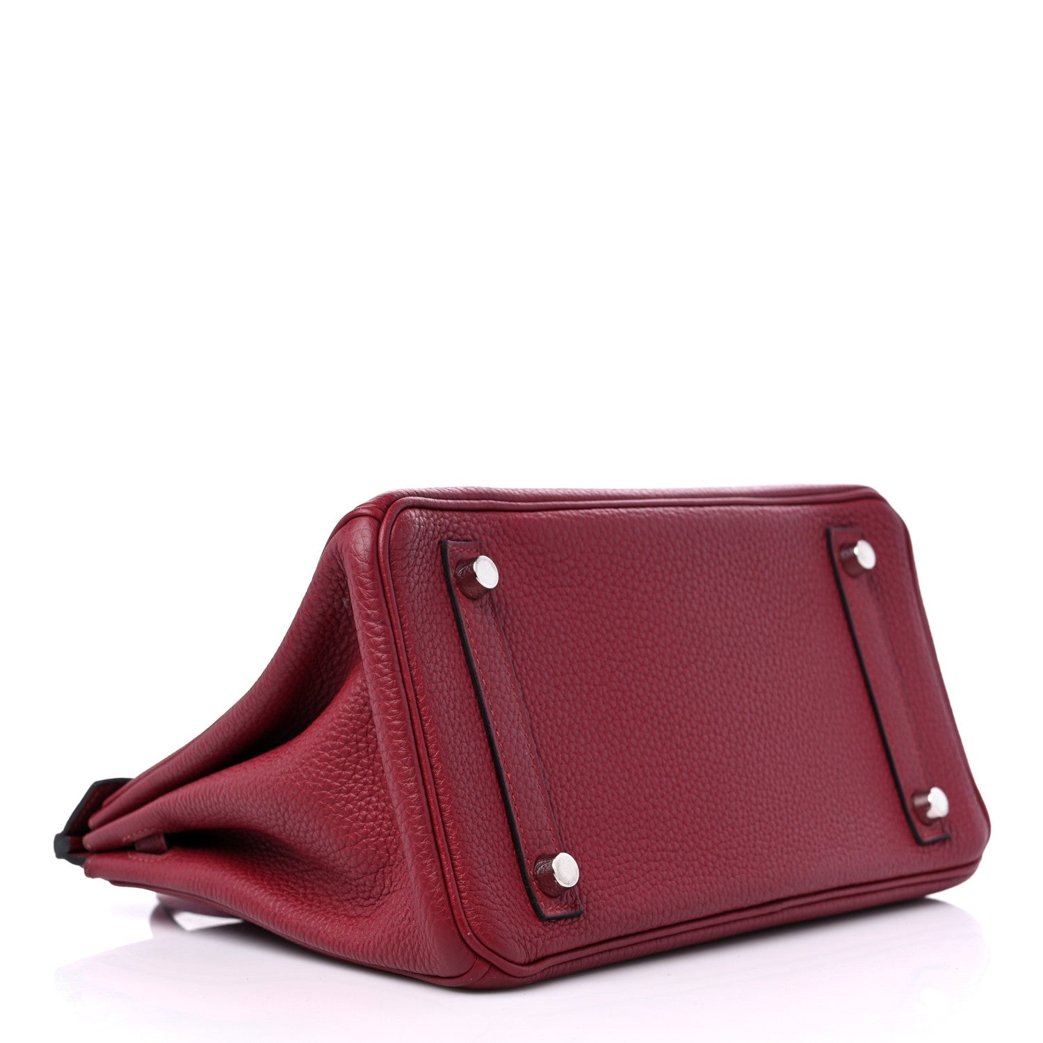 Hermes Togo Birkin 25 Rouge Grenat 4 of 14