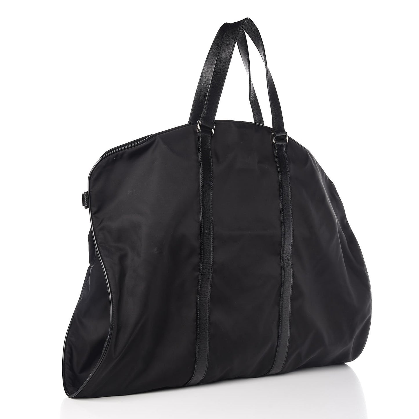 Tessuto Nylon Viaggio Garment Bag Black