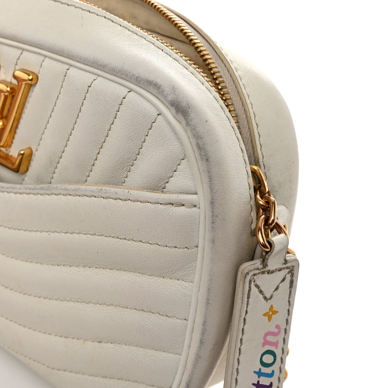 Louis Vuitton Calfskin New Wave Camera Bag White 11 of 11