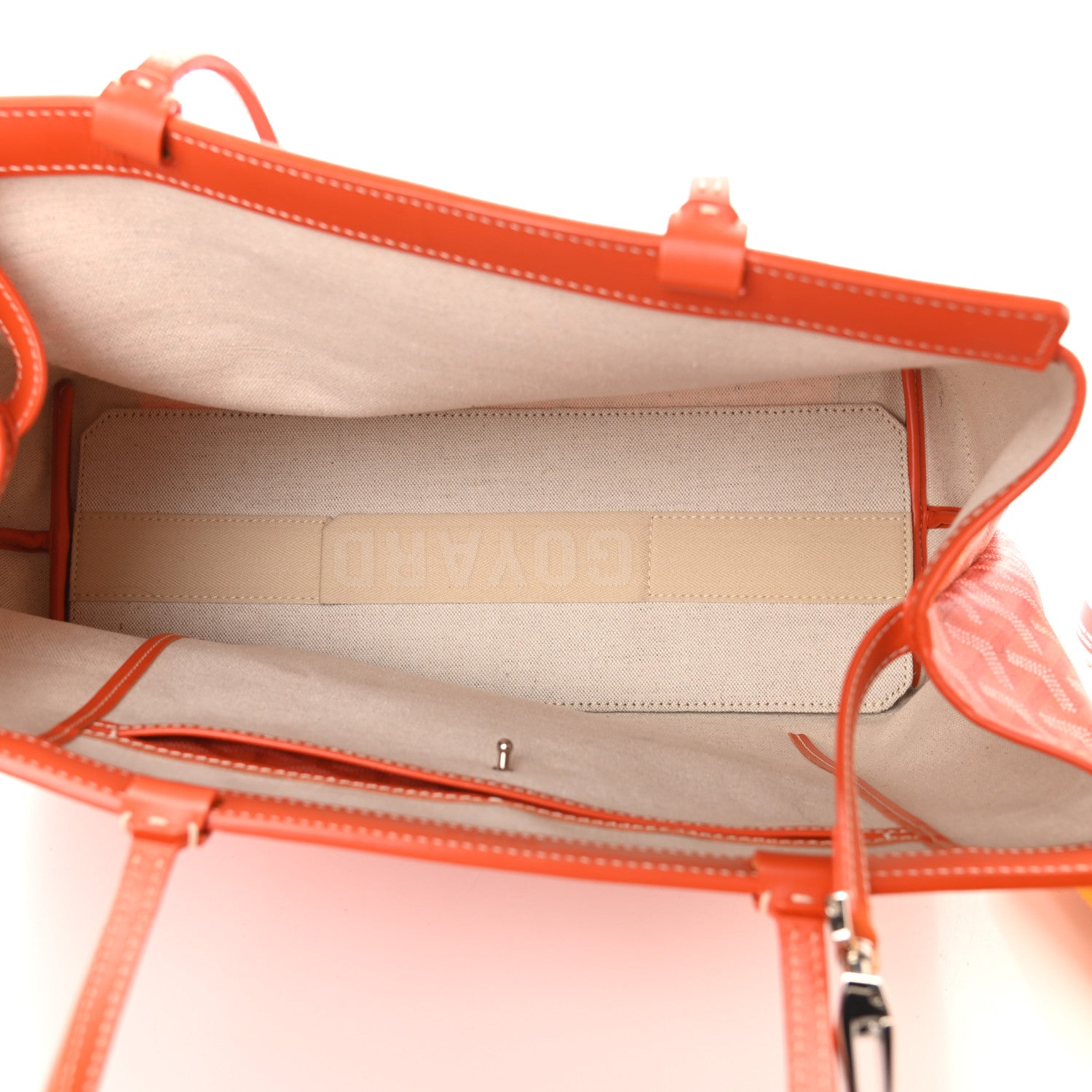 Goyard Goyardine Bellechasse PM Orange 5 of 8