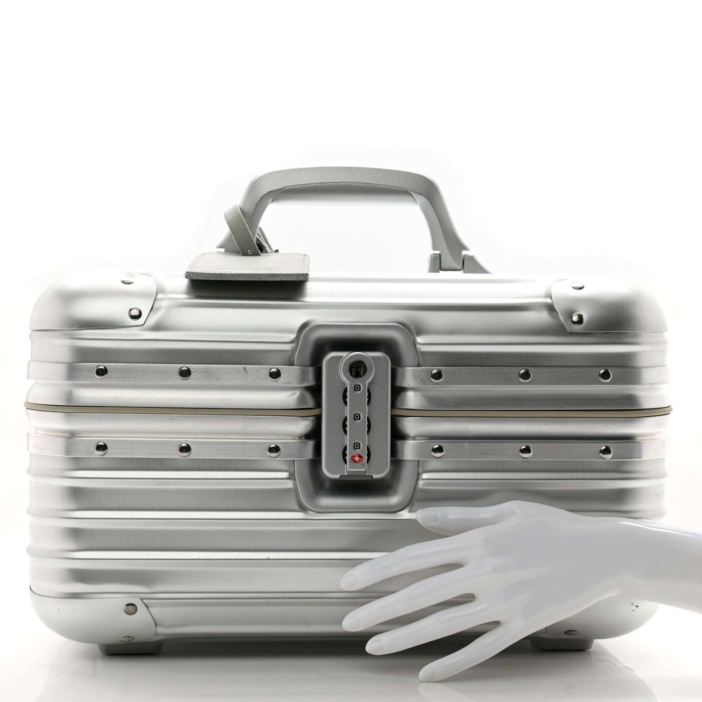 Aluminum Topas Vanity Case Silver