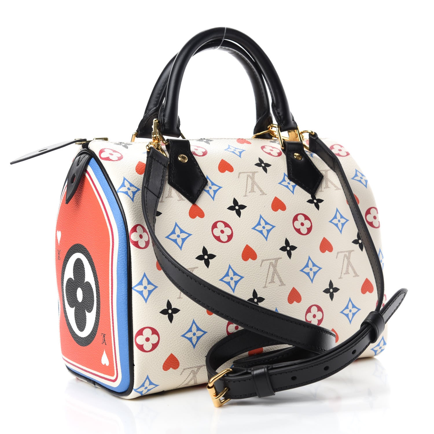 Louis Vuitton Game On Speedy Bandouliere 25 White 3 of 11