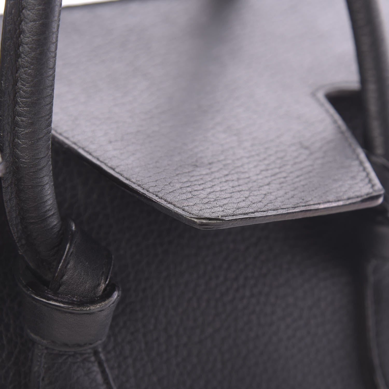 Celine Crisped Calfskin Mini Tie Knot Tote Black 8 of 29