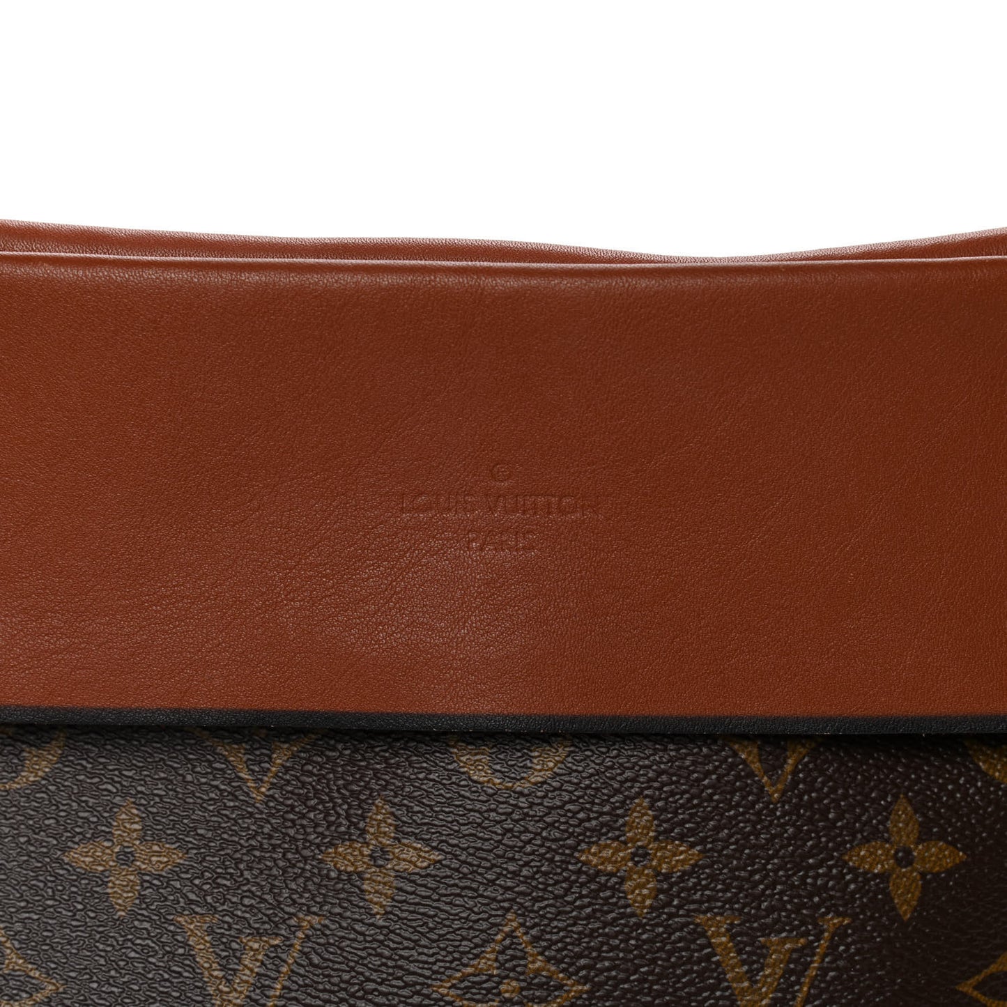 Monogram Tuileries Besace Caramel Rouge