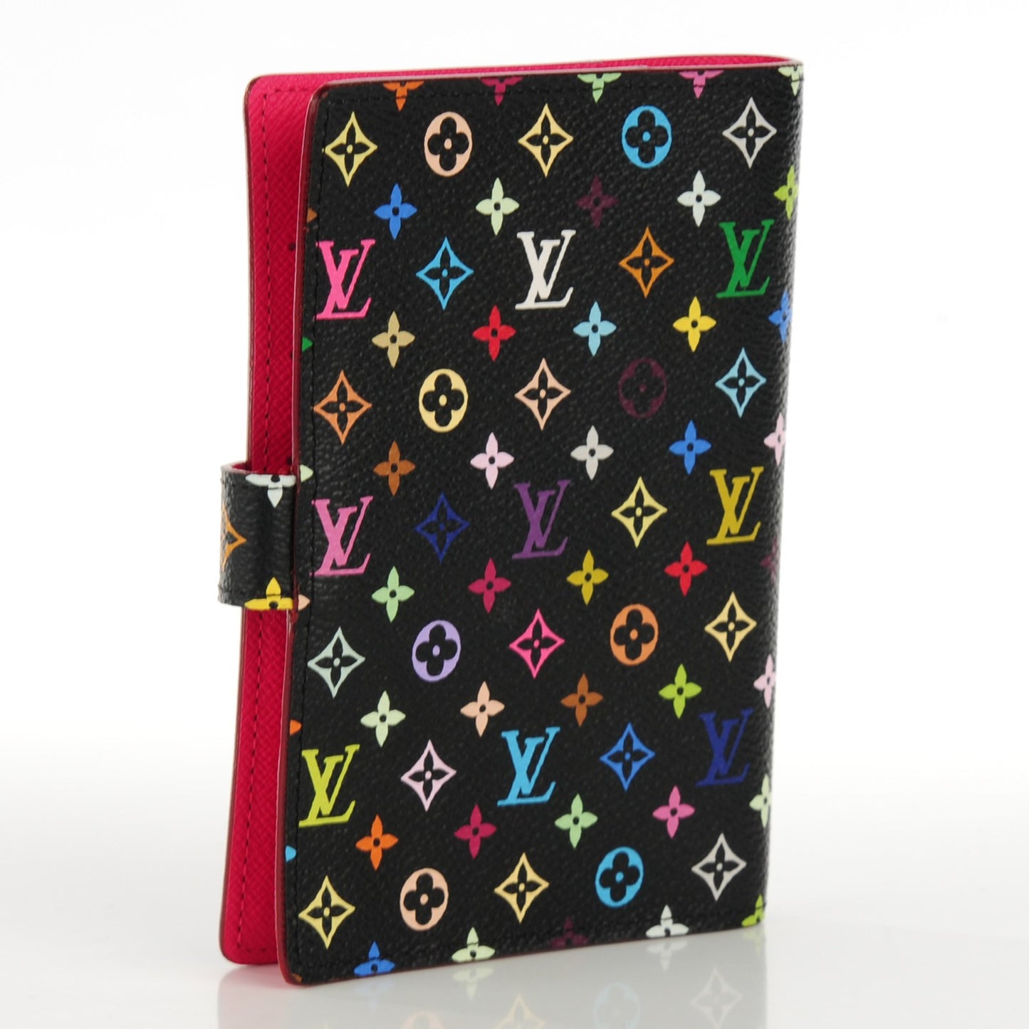 Monogram Multicolor Small Ring Agenda Cover Black Grenade