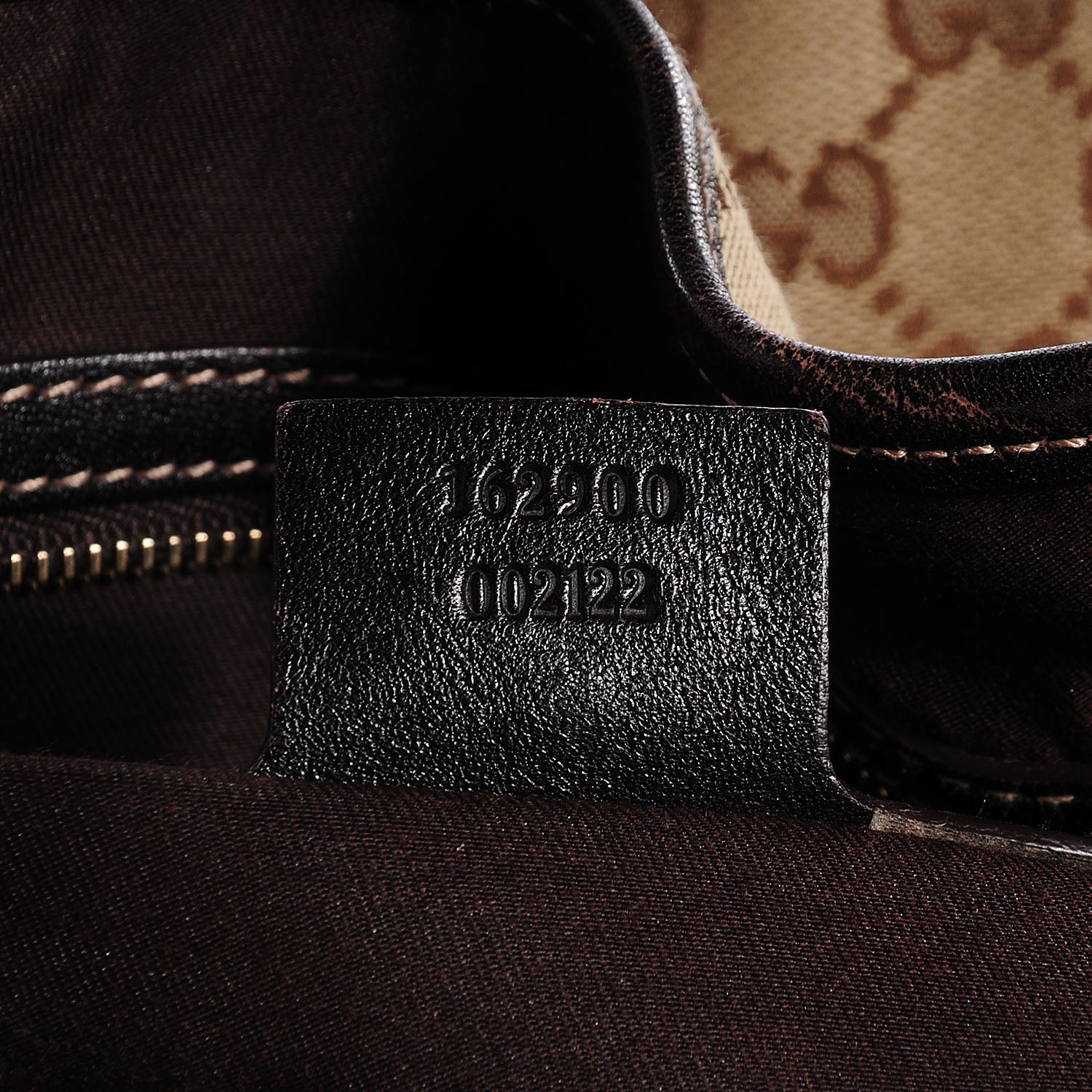 Gucci Monogram Small Pelham Shoulder Bag Brown 7 of 7