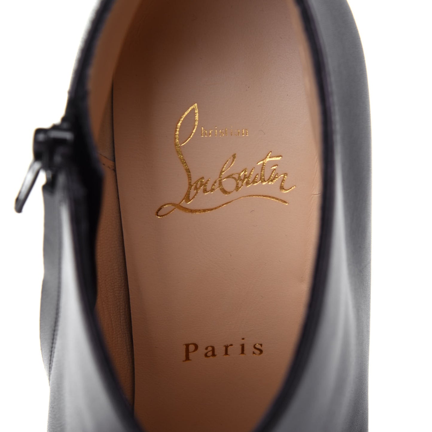 Calfskin Belle 100 Ankle Boots 39 Black