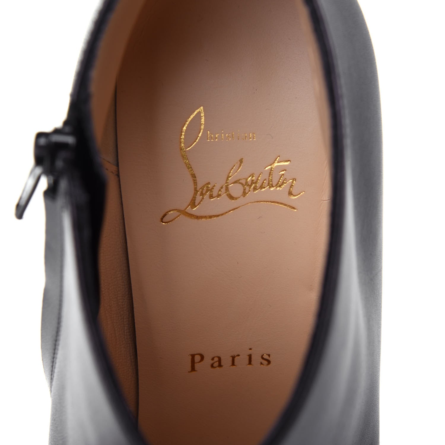 Christian Louboutin Calfskin Belle 100 Ankle Boots 39 Black 8 of 11