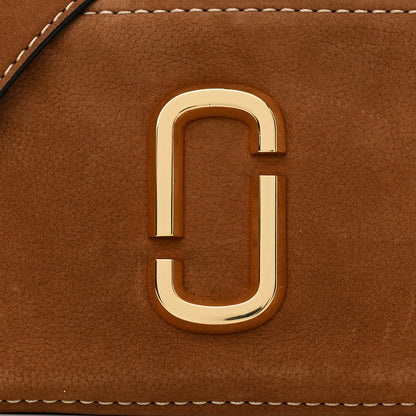 Marc Jacobs Suede The Softshot 27 Bag Tan 9 of 11