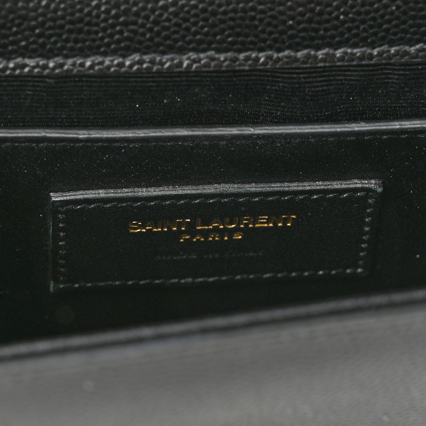 Grain De Poudre Small Monogram Kate Satchel Black