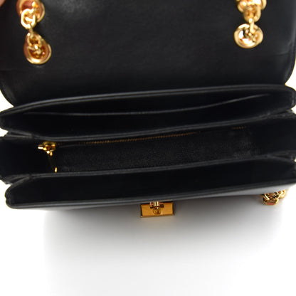 Celine Shiny Calfskin Medium C Bag Black 5 of 10