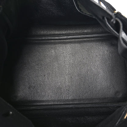 Hermes Taurillon Clemence Birkin 35 Black 5 of 12