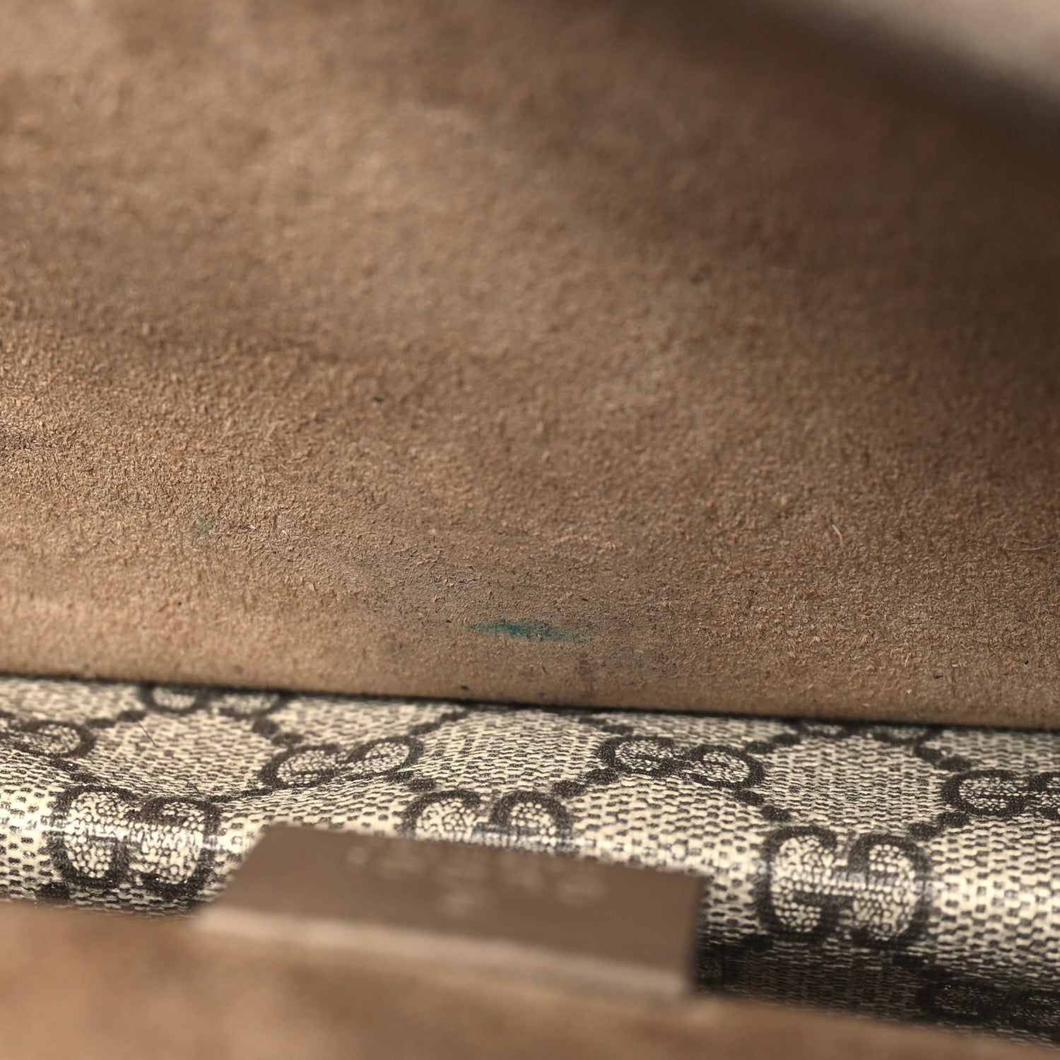 Gucci GG Supreme Monogram Small Dionysus Shoulder Bag Taupe 12 of 16