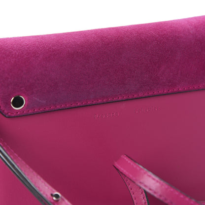 Proenza Schouler Calfskin Suede Tiny PS11 Classic Shoulder Bag Peony 10 of 10