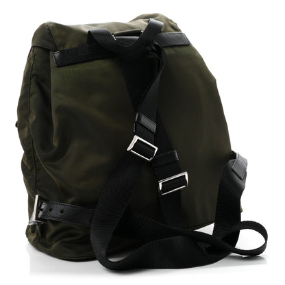 Prada Nylon Vela Medium Backpack Mimetico 4 of 21