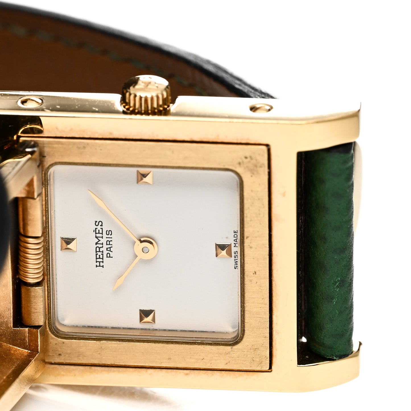 Stainless Steel Courchevel 23mm Medor Quartz Watch Vert Clair
