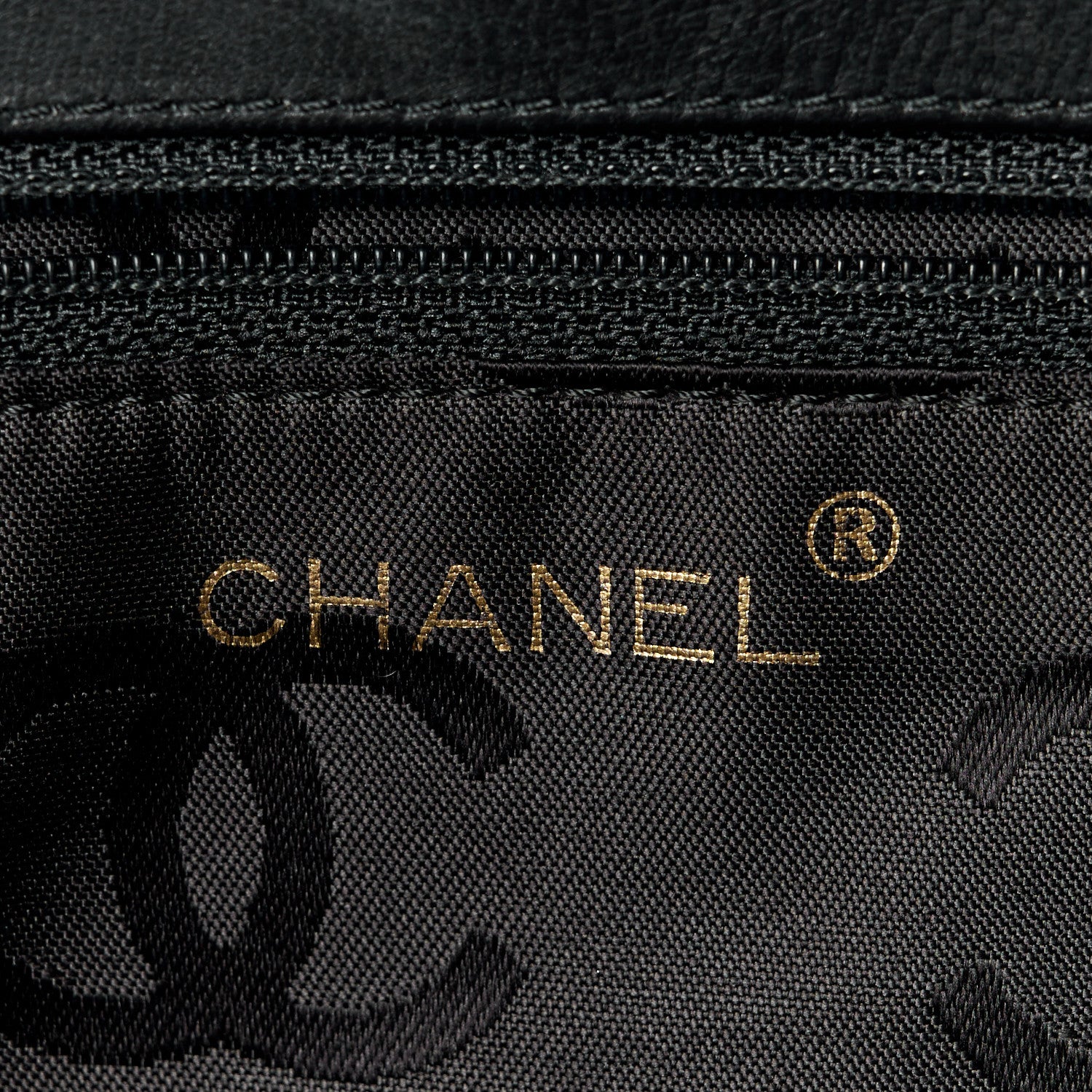 Chanel Lambskin Quilted Chain Shopping Tote Black 8 of 11