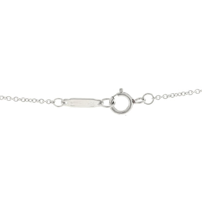 Tiffany Platinum Diamond Jazz Swing Circle Pendant Necklace 4 of 4