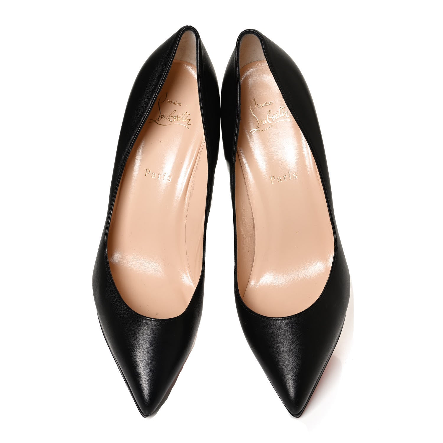 Christian Louboutin Shiny Nappa Pigalle Plato 100 Pumps 40.5 Black 5 of 10
