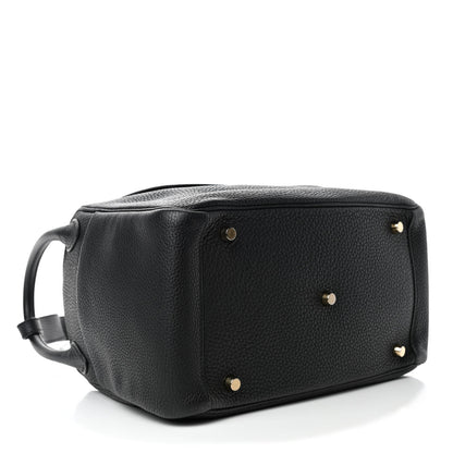 Hermes Taurillon Clemence Lindy 30 Black 3 of 4