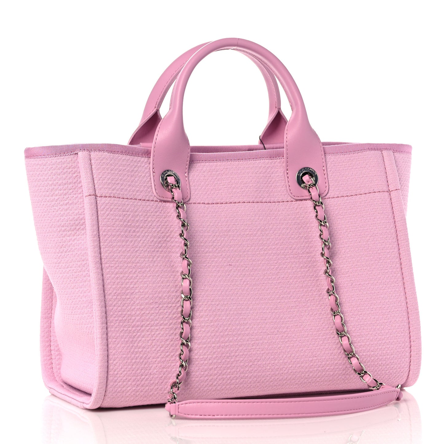 Mixed Fibers Small Deauville Tote Pink