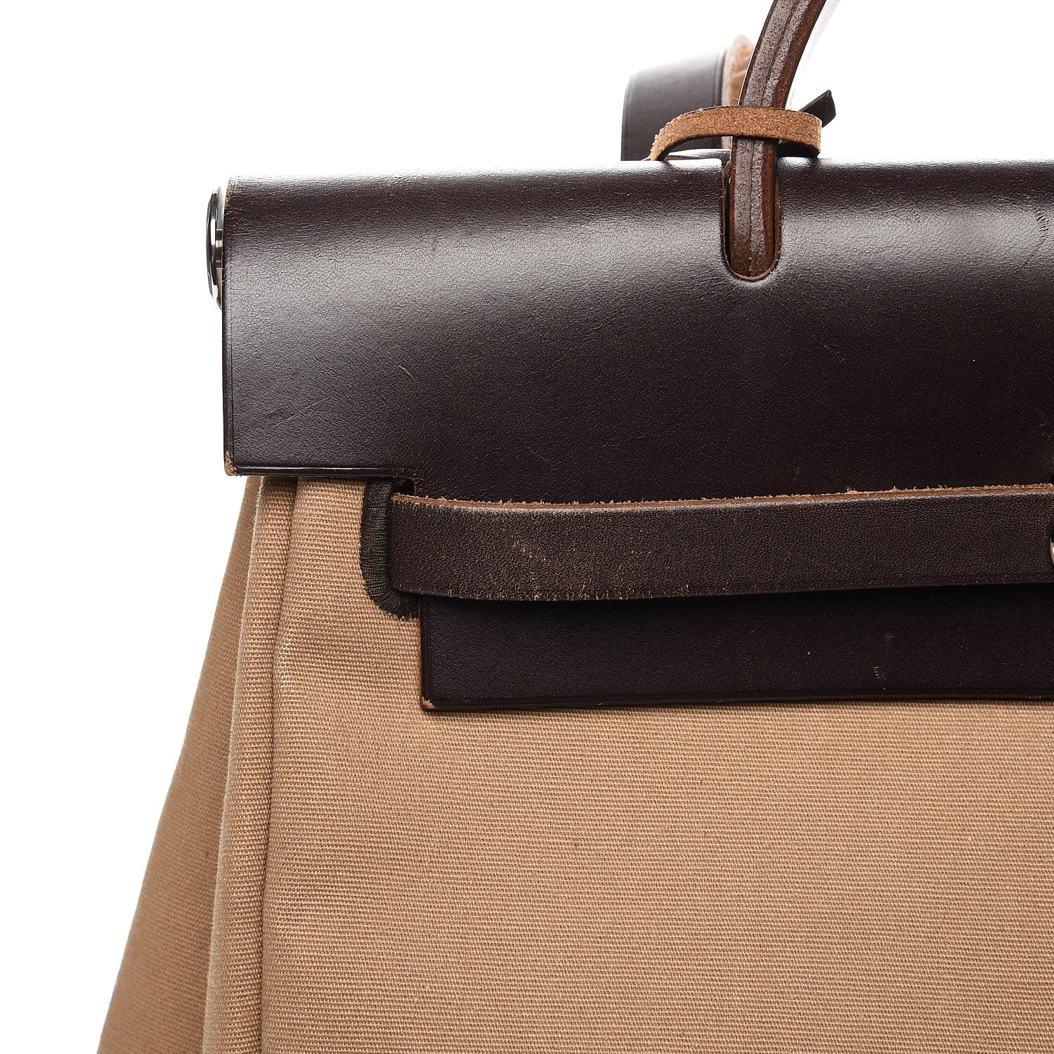 Hermes Toile Vache Hunter Herbag 30 PM Backpack Etoupe Ebene 7 of 17