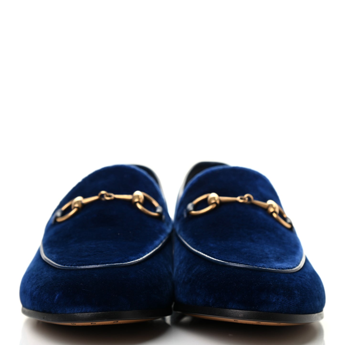 Velvet Horsebit Womens Jordaan Loafers 37 Blue Cobalt