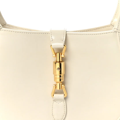 Gucci Boarded Dyana Lux Calfskin Small Jackie 1961 Hobo Mystic White 8 of 10