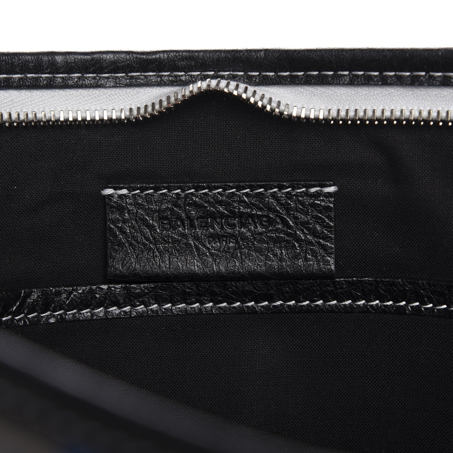 Balenciaga Veau Arena Multicolore Bazar Pouch Grey Black Blue 6 of 8