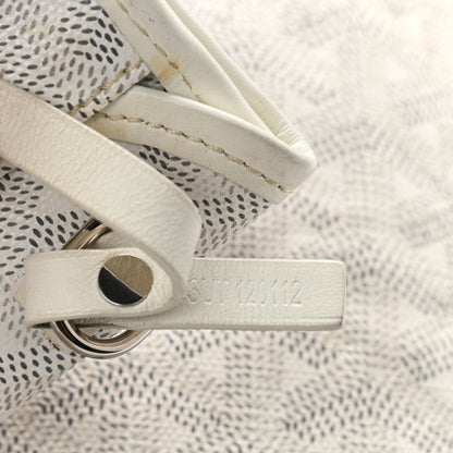 Goyard Goyardine Saint Louis GM White 8 of 15