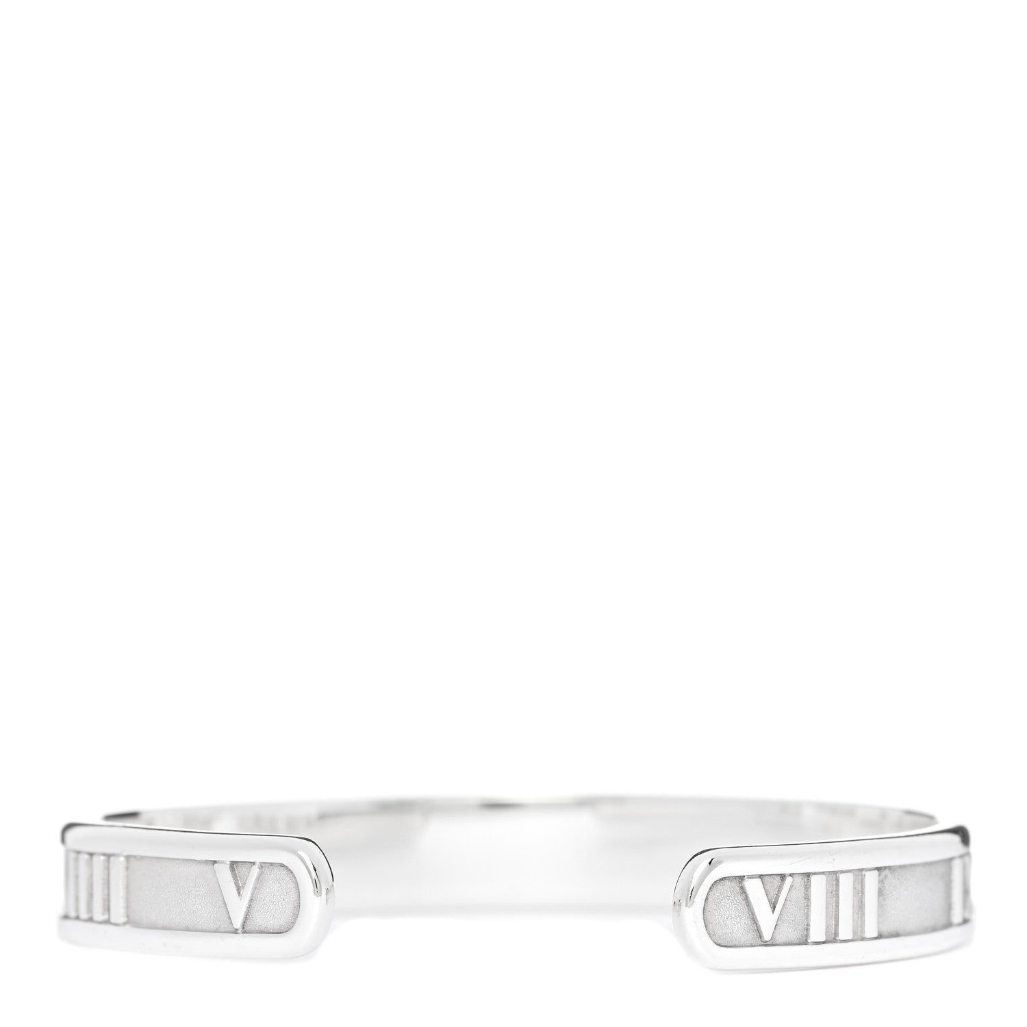 Tiffany Sterling Silver Atlas Cuff Bracelet 2 of 3