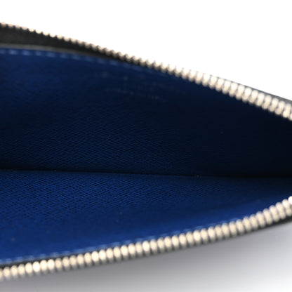 Louis Vuitton Monogram Taiga Coin Card Holder Cobalt 5 of 6