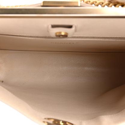 Chanel Lambskin Stitched Large Coco Luxe Tote White 5 of 17