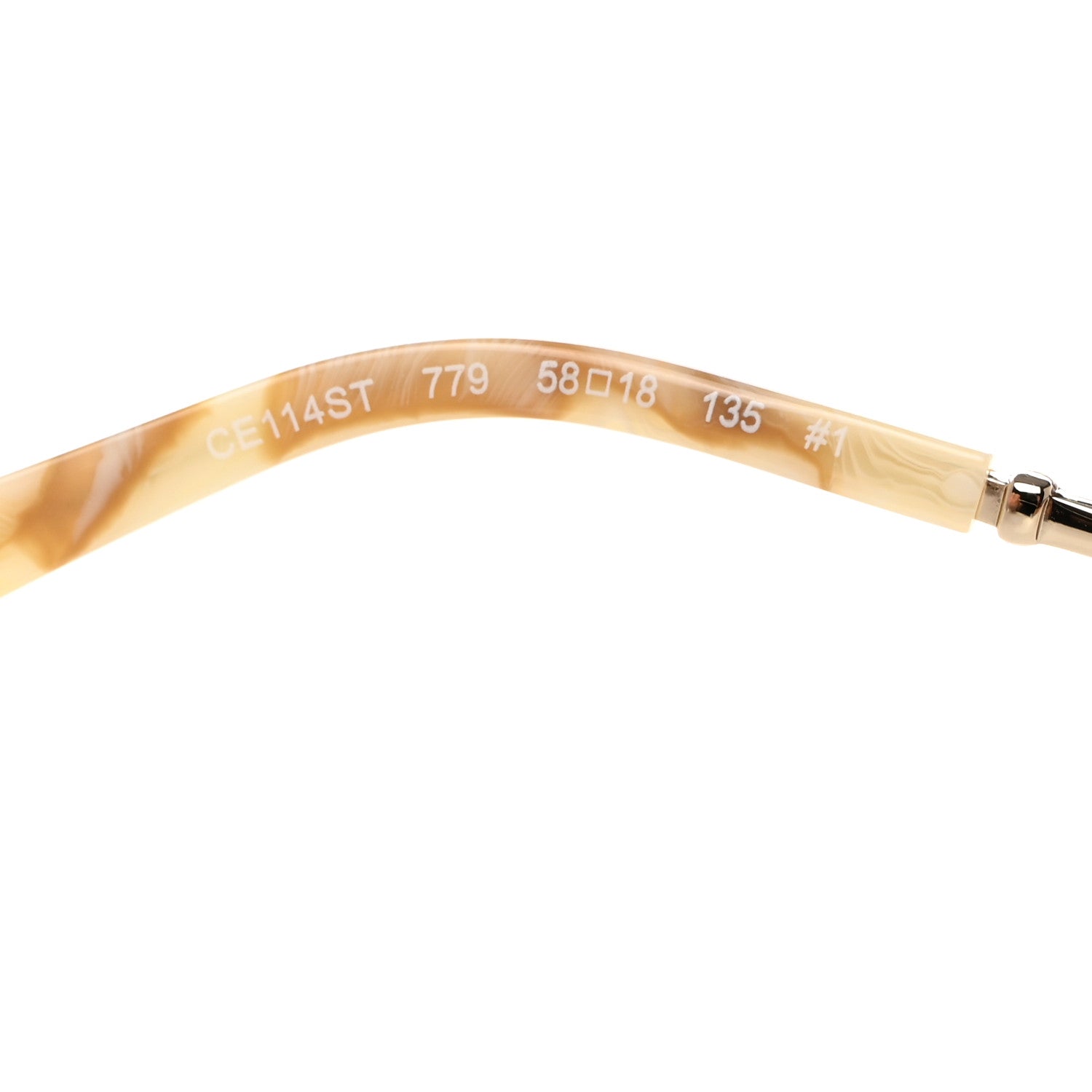 Chloe Metal Carlina Oversize Round Sunglasses CE114ST Rainbow 5 of 7