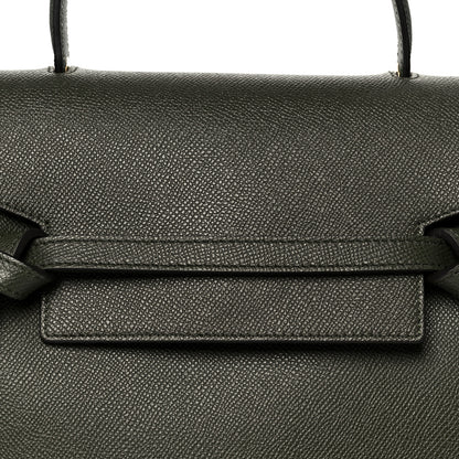 Celine Grained Calfskin Micro Belt Bag Khaki 9 of 11