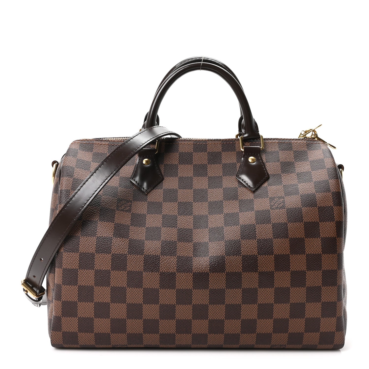 Louis Vuitton Damier Ebene Speedy Bandouliere 30 1 of 9