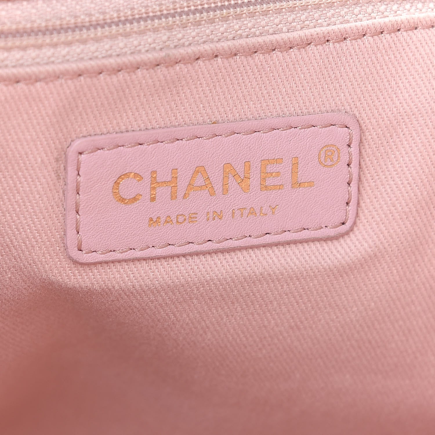 Chanel Lurex Boucle Deauville Medium Tote Pink 6 of 10